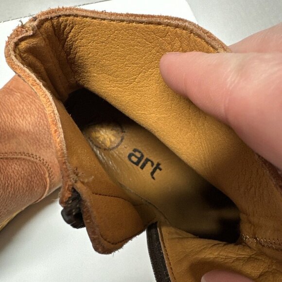 The Art Company Booties Ankle Boots Woman 37 Leather Suede Brown - Picture 8 of 8